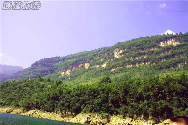 芙蓉江景點(diǎn)之&ldquo;線壩&rdquo;