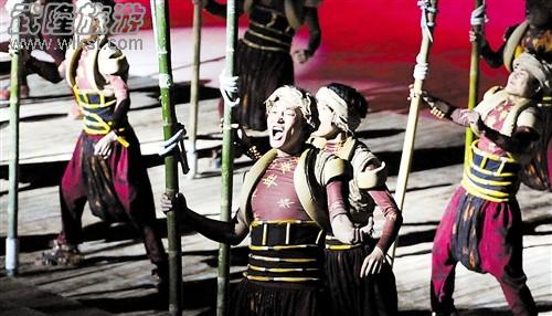 走近真實(shí)的《印象武隆》群眾明星