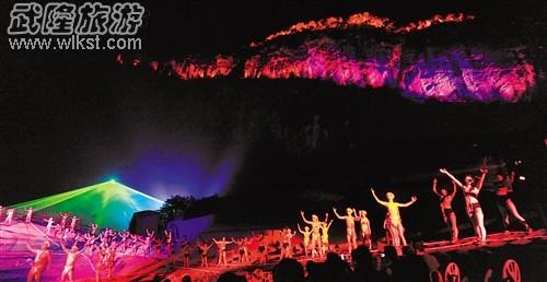 走近真實(shí)的《印象武隆》群眾明星