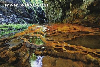 大洞河風光。