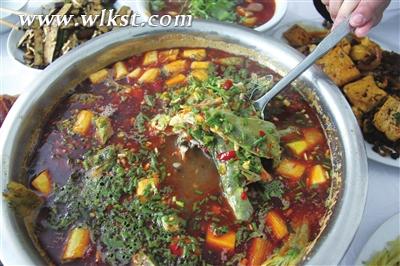 烏江之畔&mdash;土坎鎮(zhèn)美食推薦  野生黃臘丁