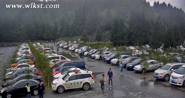 仙女山木梯子停車場