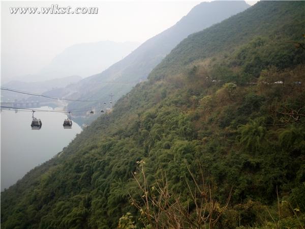 世界最長的沿江索道&mdash;&mdash;芙蓉江索道