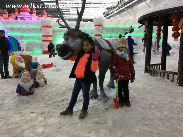 元旦節(jié)仙女山冰雕成孩子最愛&nbsp;免費觀賞票持續(xù)放送