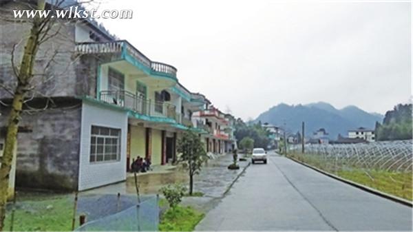 整潔的院落、美麗的鄉(xiāng)村。