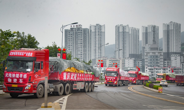 60噸物資再援湖北