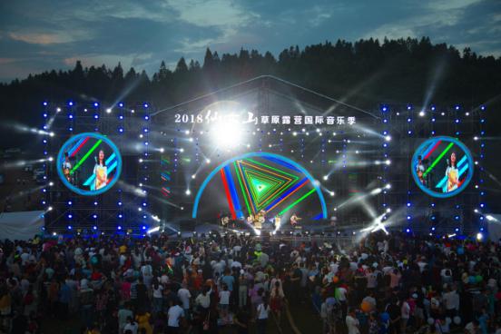 往年仙女山音樂季現(xiàn)場